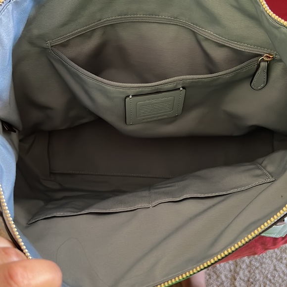 Grey coach satchel - Picture 5 of 8